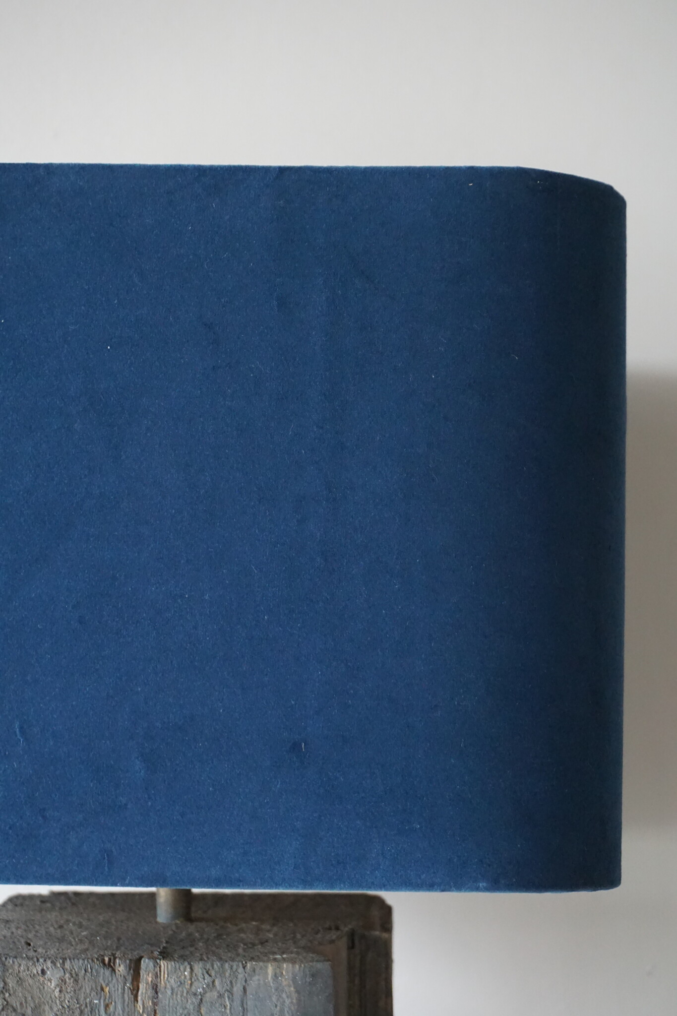 Rene Houtman Lampenkap Vierkant | Blauw | H25,5xB15xD15 cm