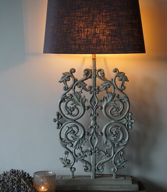 Rene Houtman Lampenkap Wand | Linnen | Aubergine | H29xB41xD14 cm