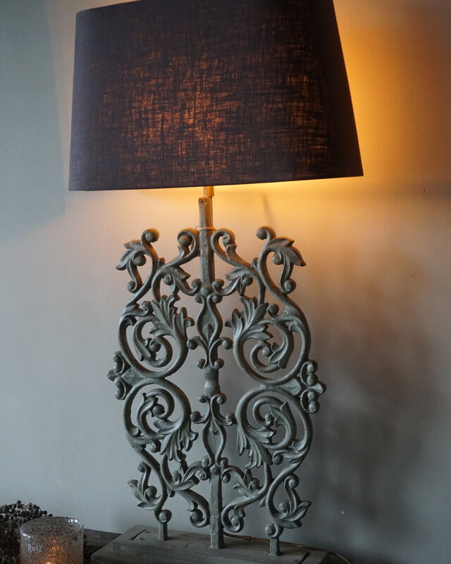 Rene Houtman Lampenkap Wand | Linnen | Aubergine | H29xB41xD14 cm