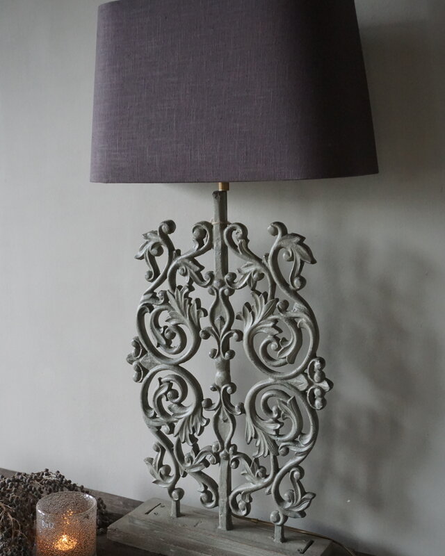 Rene Houtman Lampenkap Wand | Linnen | Aubergine | H29xB41xD14 cm