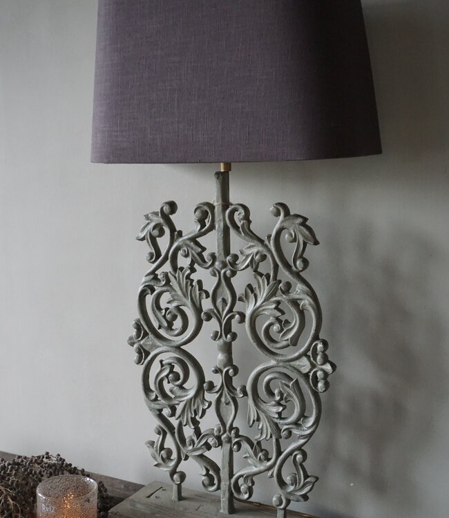 Rene Houtman Lampenkap Wand | Linnen | Aubergine | H29xB41xD14 cm