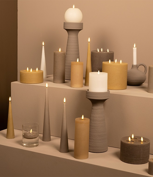 Countryfield LED Stompkaars | Amber | H10 x Ø15 cm