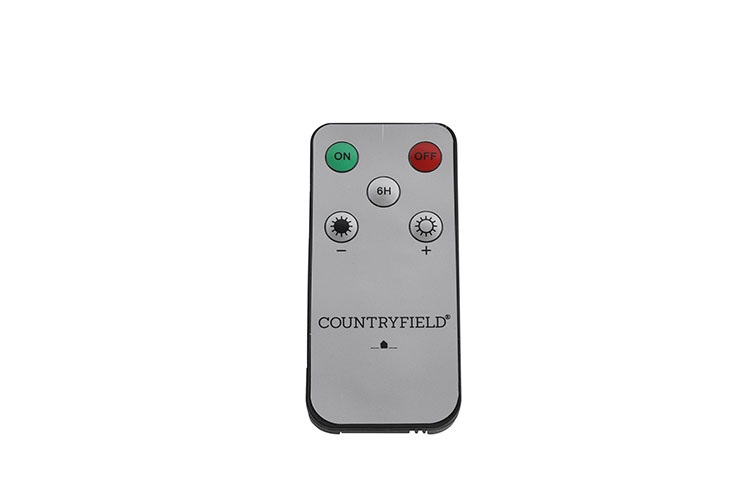 Countryfield LED Kaars Afstandsbediening | Lyon | Zwart
