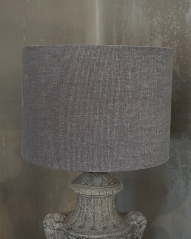 Rene Houtman Lampenkap Cilinder Stone | H19 x Ø25 cm