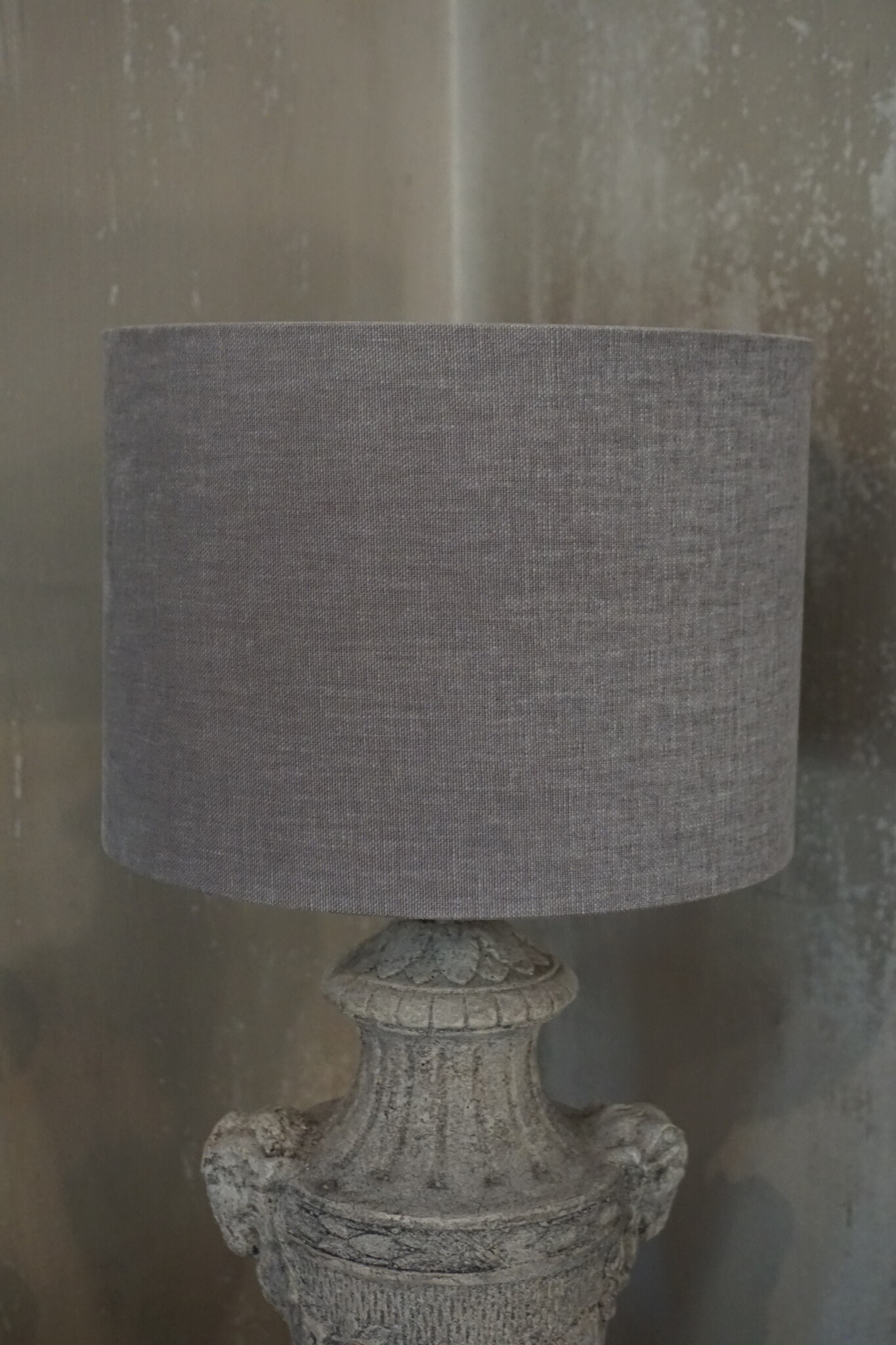 Rene Houtman Lampenkap Cilinder Stone | H19 x Ø25 cm