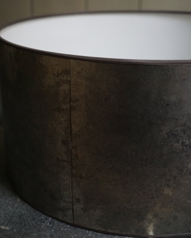 Rene Houtman Lampenkap Cilinder | Metallic | H20 x Ø40 cm
