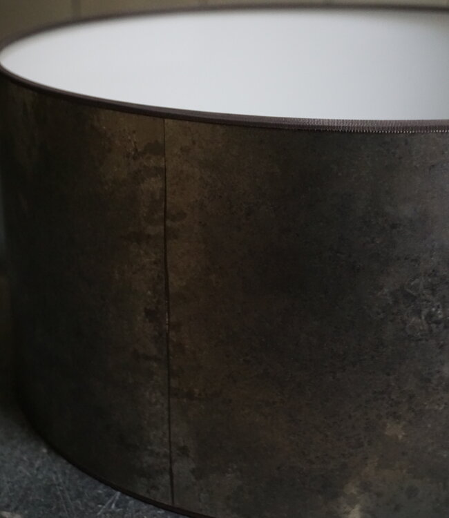 Rene Houtman Lampenkap Cilinder | Metallic | H20 x Ø40 cm