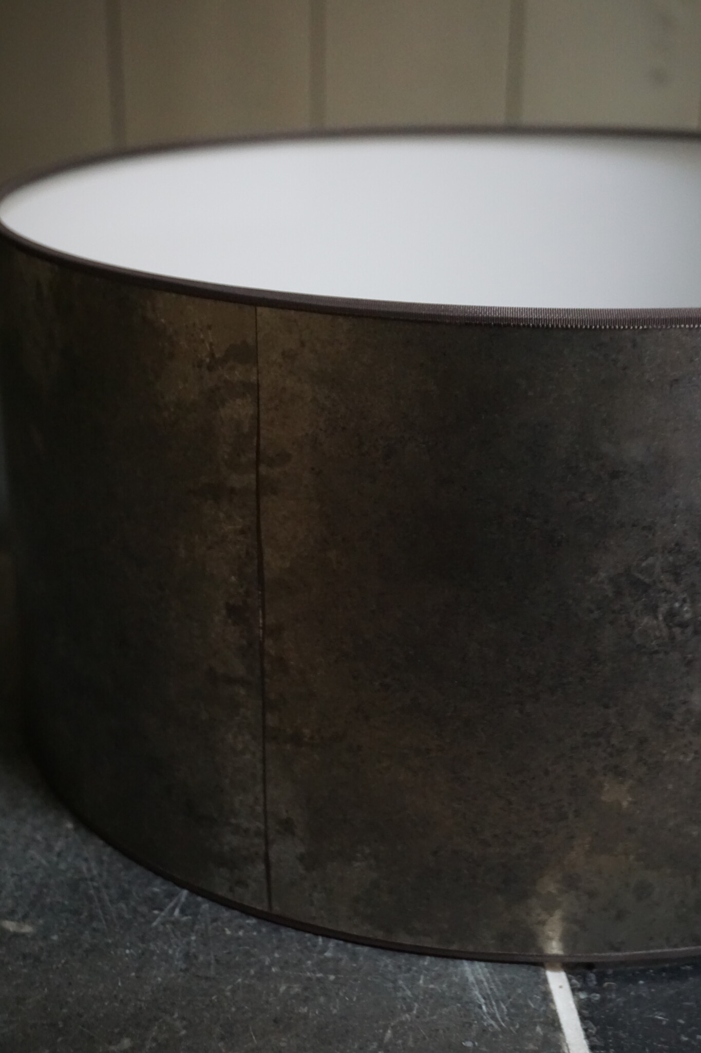 Rene Houtman Lampenkap Cilinder | Metallic | H20 x Ø40 cm