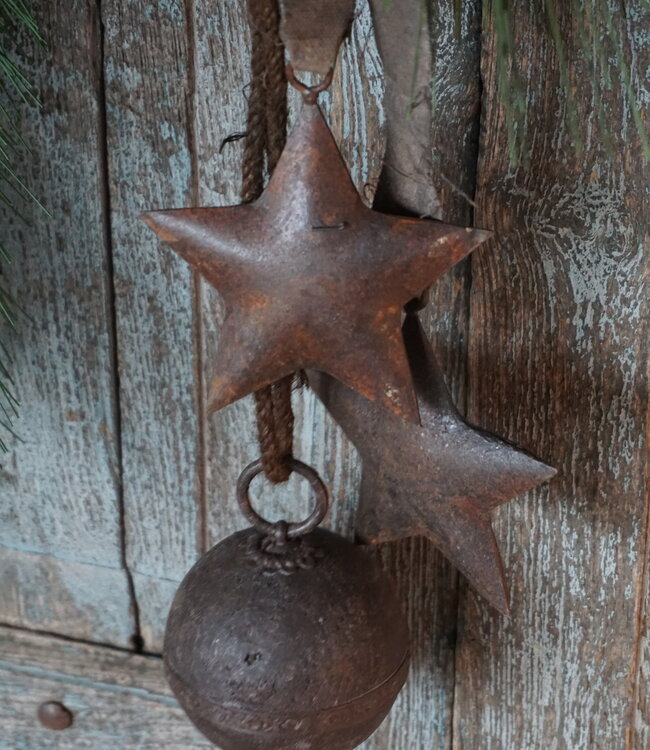 Rene Houtman Kersthanger Bal en Sterren | Decolint | L43 cm