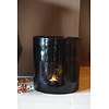 Cilinder Smoke | Metaalsnippers | H22 x D21 cm