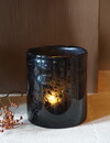 Rene Houtman Cilinder Smoke | Metaalsnippers | H18 x D15 cm