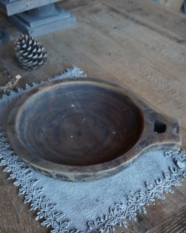 Rene Houtman Houten Chapati Schaal | H6 x B36 x D30 cm