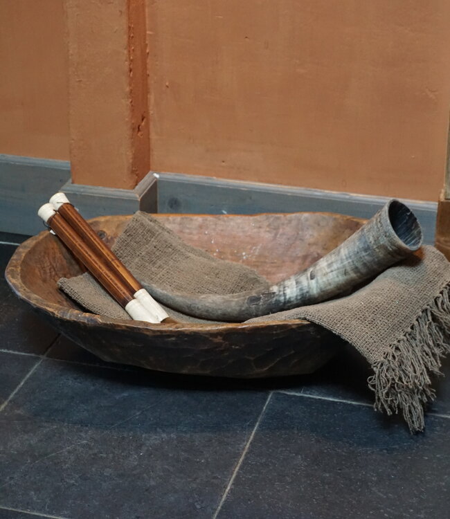 Rene Houtman Grote Houten Bak | H17 x B67 x D46 cm