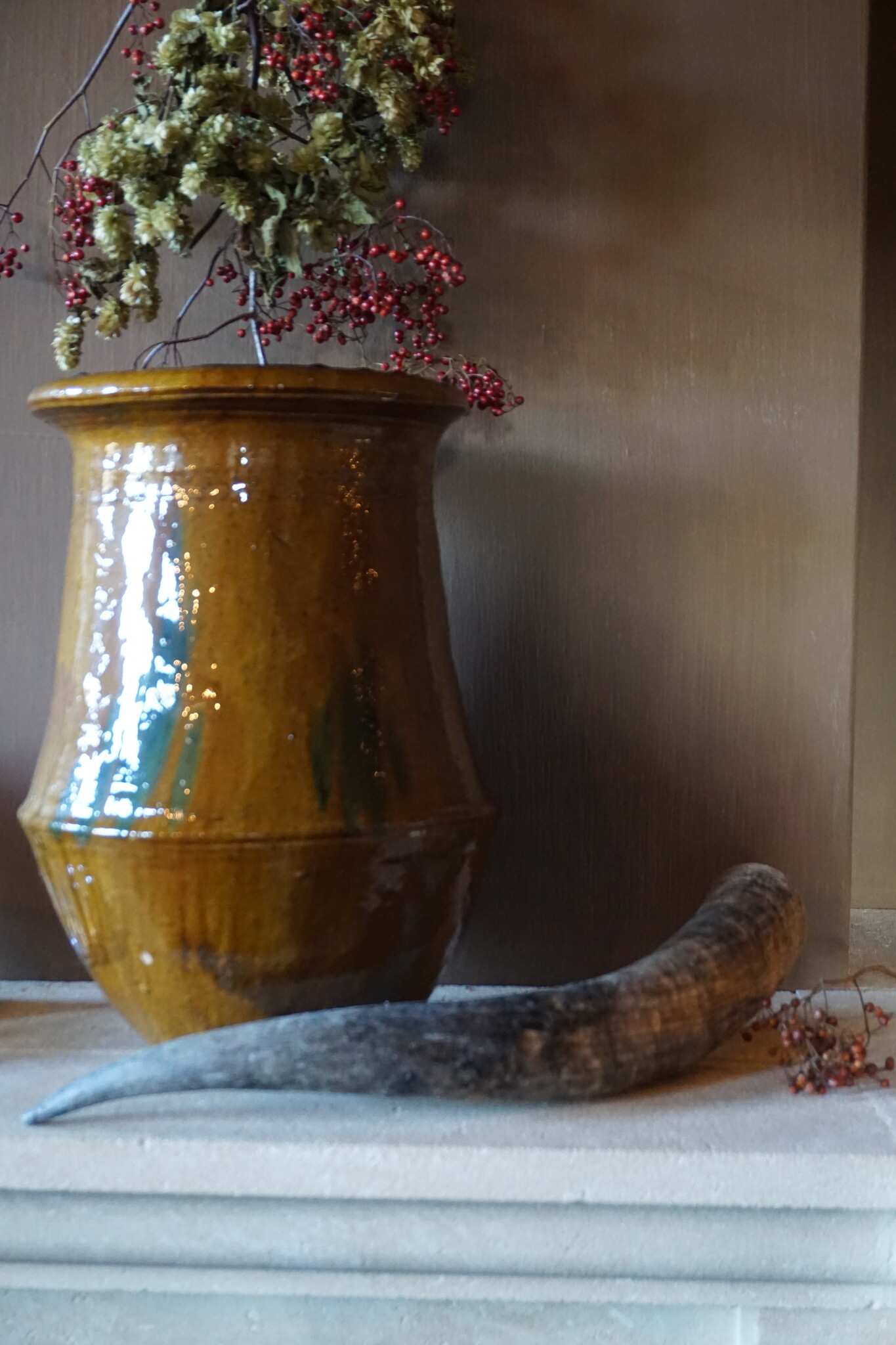 Rene Houtman Unieke Koehoorn | 56 cm