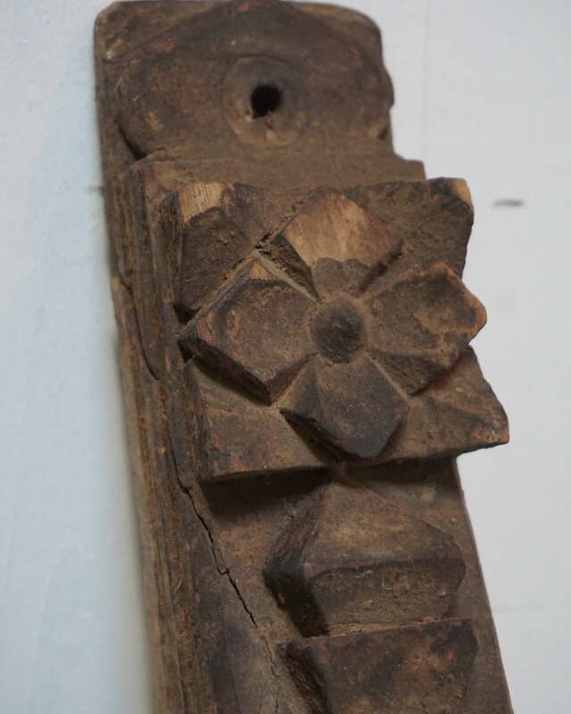 Rene Houtman Houten Wand Ornament | H34 x B7 cm