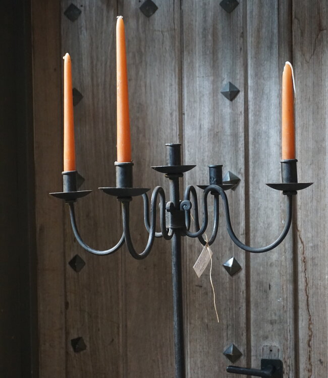 Rene Houtman Kaarsenstandaard 4-Arm | Gietijzer | H157xB44 cm