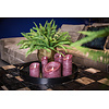 LED Lichtkaars Met Beweegbare Vlam Rustiek Bordeaux L