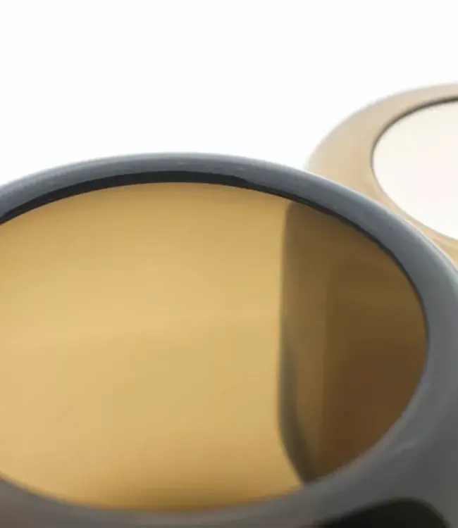 DutZ Vaas Mazurka | Rook Bruin | H26xD26 cm