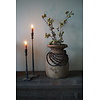 Nepalese Houten Pot | Incl. Ketting | H40,5xD26 cm