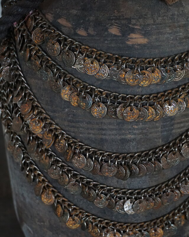 Rene Houtman Nepalese Houten Pot | Incl. Ketting | H37xD18 cm