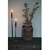 Nepalese Houten Pot | Incl. Ketting | H37xD21 cm