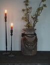 Rene Houtman Nepalese Houten Pot | Incl. Ketting | H37xD21 cm