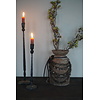 Nepalese Houten Pot | Incl. Ketting | H30xD17 cm