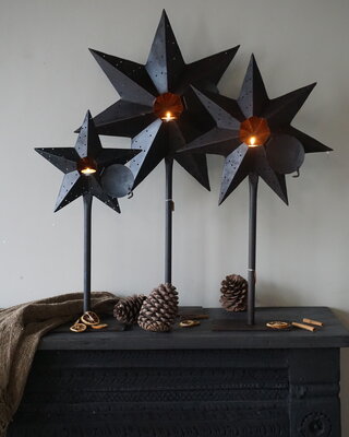 Rene Houtman Metalen Ster Op Voet | Small | 59 cm