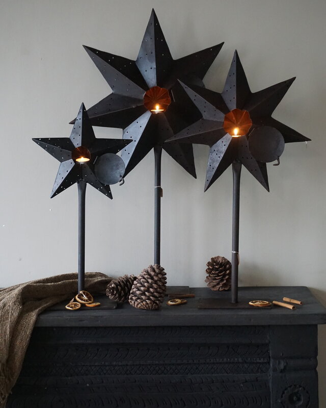 Rene Houtman Metalen Ster Op Voet | Small | 59 cm