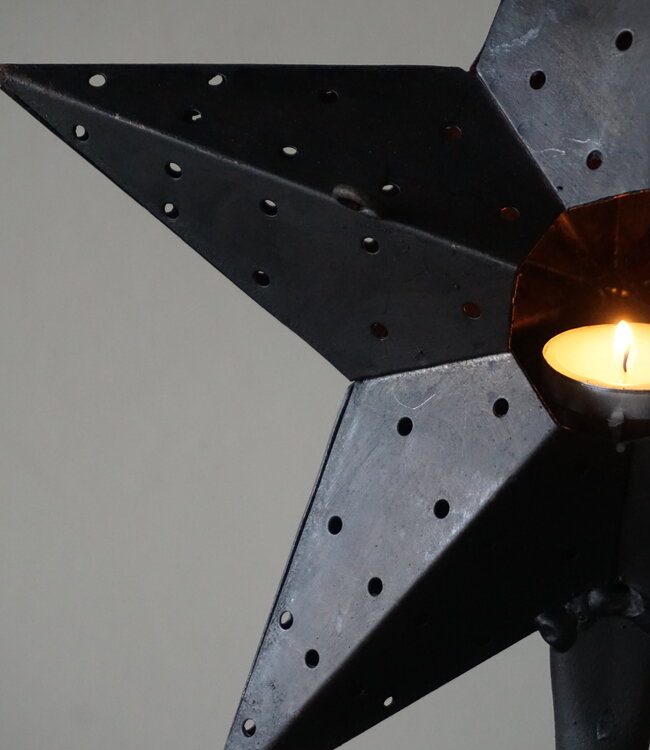 Rene Houtman Metalen Ster Op Voet | Small | 59 cm