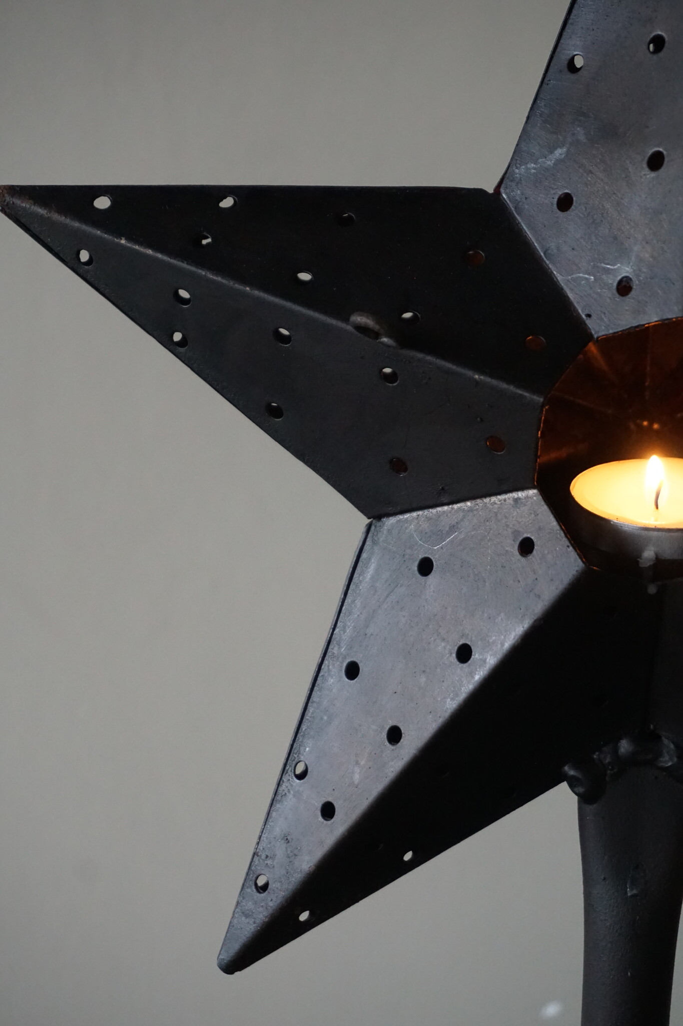 Rene Houtman Metalen Ster Op Voet | Small | 59 cm