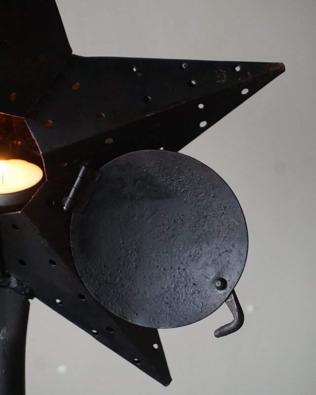 Rene Houtman Metalen Ster Op Voet | Small | 59 cm
