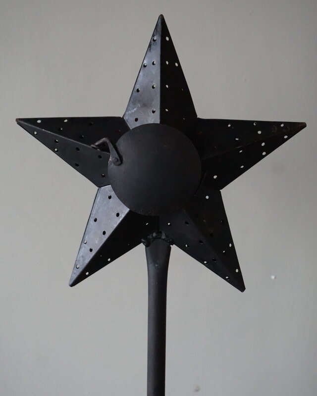 Rene Houtman Metalen Ster Op Voet | Small | 59 cm