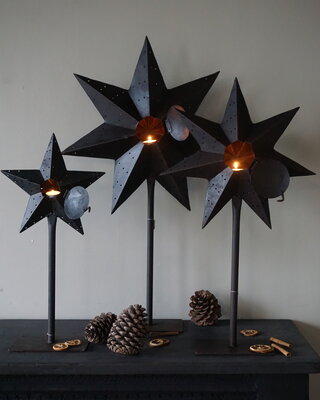 Rene Houtman Metalen Ster Op Voet | Medium | 72 cm