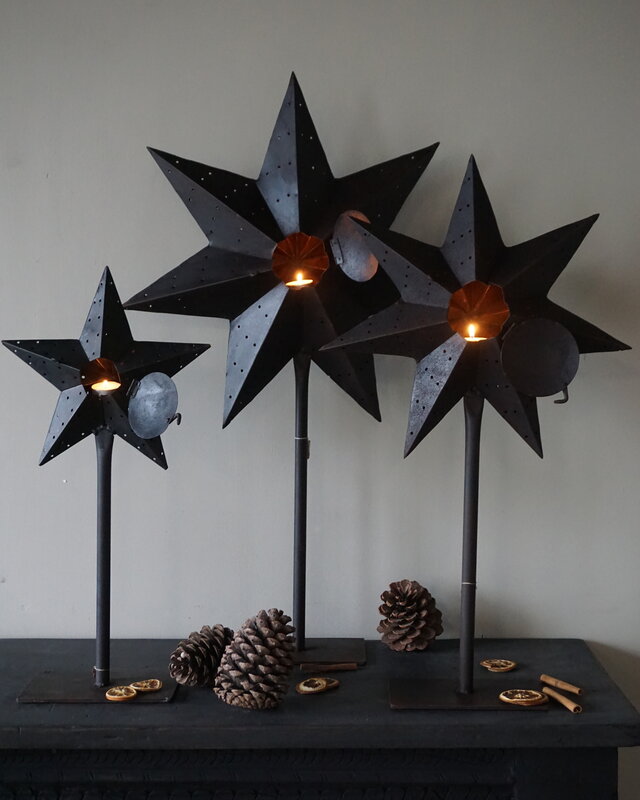 Rene Houtman Metalen Ster Op Voet | Medium | 72 cm