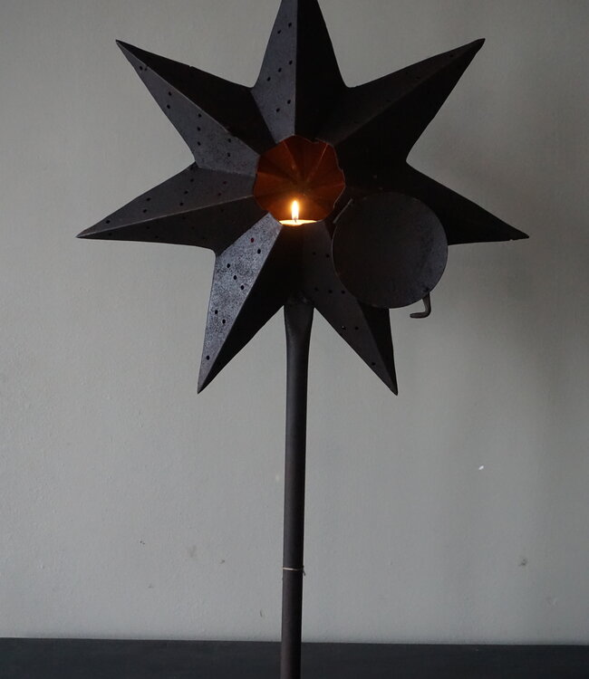 Rene Houtman Metalen Ster Op Voet | Medium | 72 cm