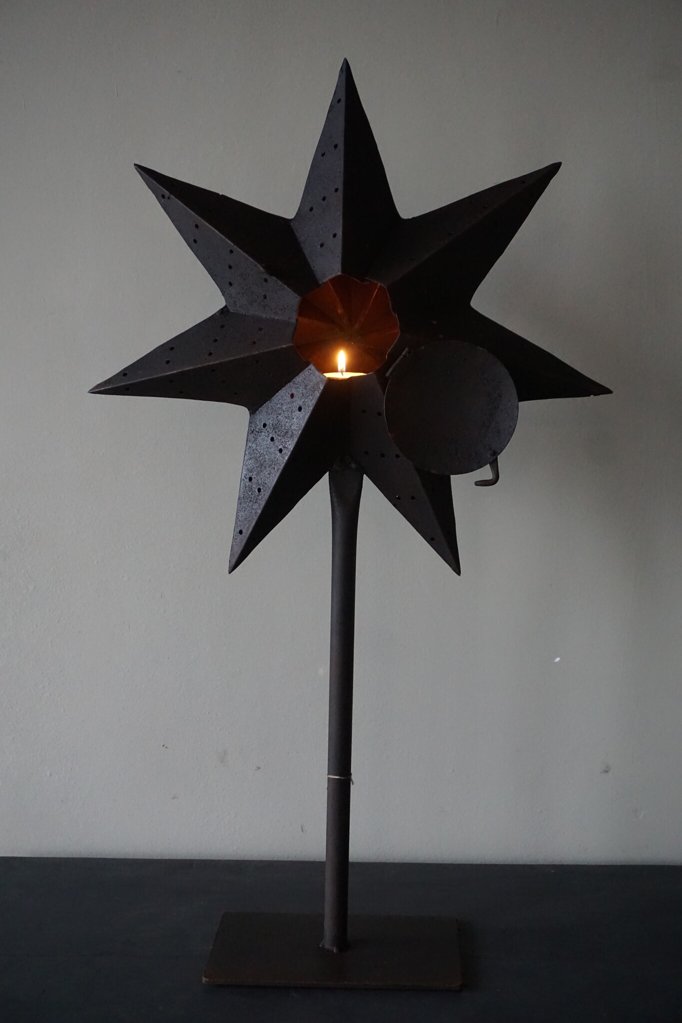 Rene Houtman Metalen Ster Op Voet | Medium | 72 cm