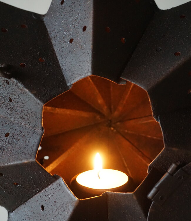 Rene Houtman Metalen Ster Op Voet | Medium | 72 cm