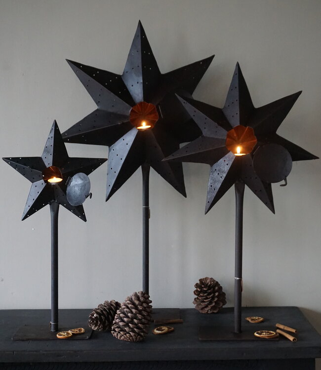 Rene Houtman Metalen Ster Op Voet | Large | 86 cm