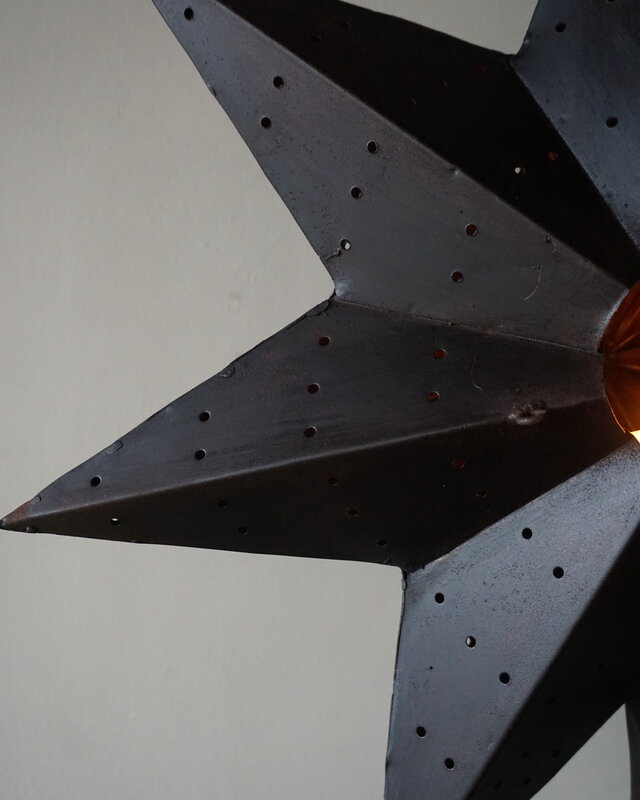 Rene Houtman Metalen Ster Op Voet | Large | 86 cm