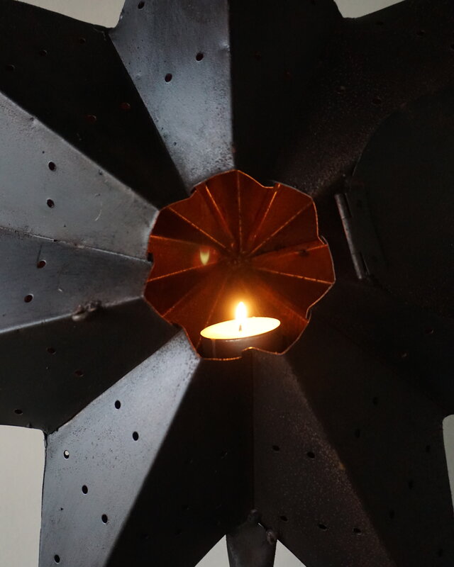 Rene Houtman Metalen Ster Op Voet | Large | 86 cm