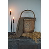 Antieke Oosterse Plukmand Met Hengsel | H64xD40 cm