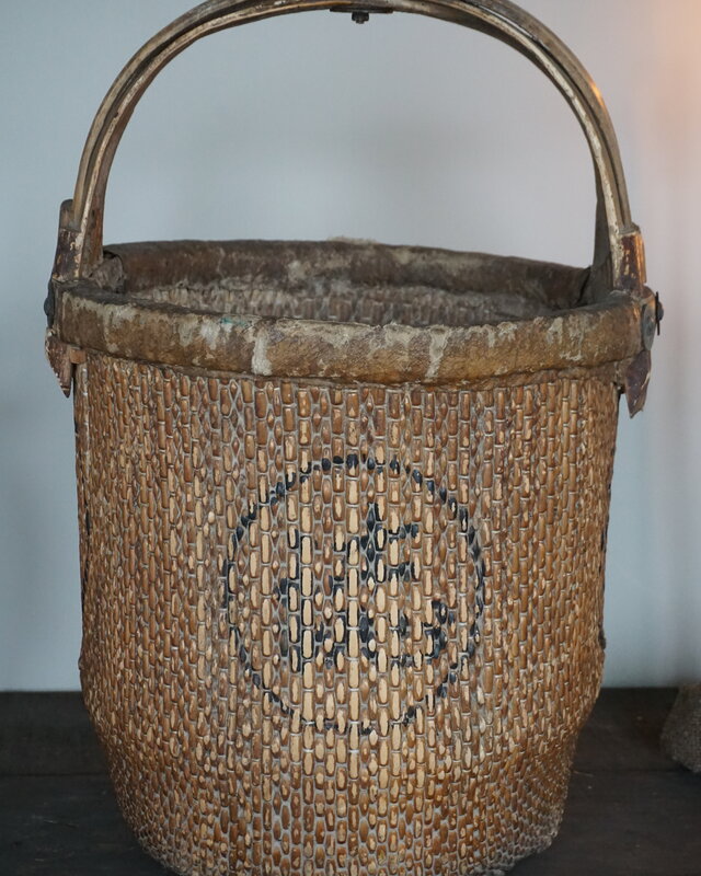 Rene Houtman Antieke Oosterse Plukmand Met Hengsel | H64xD40 cm