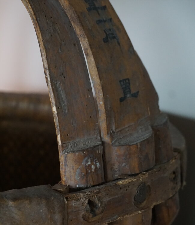 Rene Houtman Antieke Oosterse Plukmand Met Hengsel | H60xD40 cm