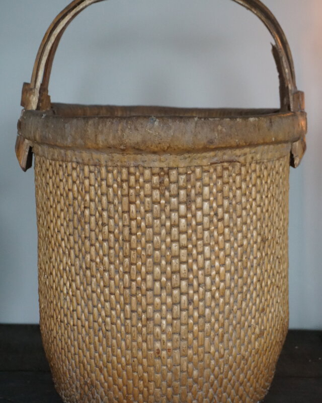 Rene Houtman Antieke Oosterse Plukmand Met Hengsel | H60xD40 cm