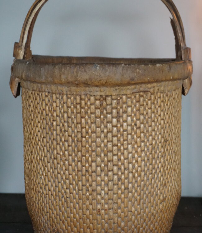 Rene Houtman Antieke Oosterse Plukmand Met Hengsel | H60xD40 cm