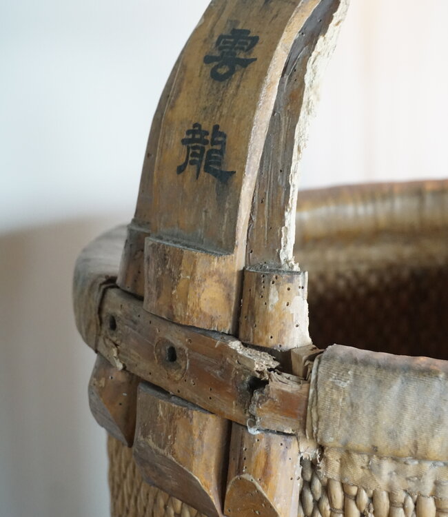 Rene Houtman Antieke Oosterse Plukmand Met Hengsel | H60xD40 cm