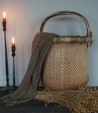 Rene Houtman Antieke Oosterse Plukmand Met Hengsel | H65xD41 cm