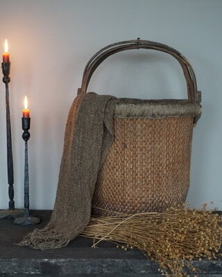 Rene Houtman Antieke Oosterse Plukmand Met Hengsel | H65xD40 cm