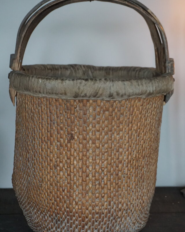 Rene Houtman Antieke Oosterse Plukmand Met Hengsel | H65xD40 cm